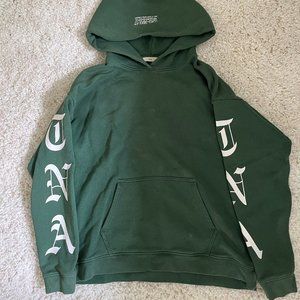 TNA green hoodie